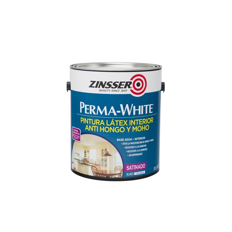 Zinsser Perma-White Interior Rust Oleum Presentación 1L