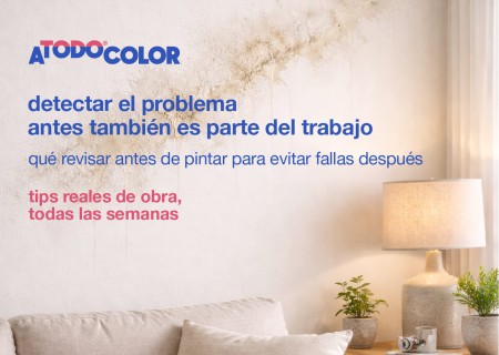 CÓMO DETECTAR PROBLEMAS ANTES DE PINTAR