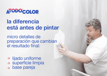 IMPORTANCIA DE PREPARAR LA SUPERFICIE A PINTAR