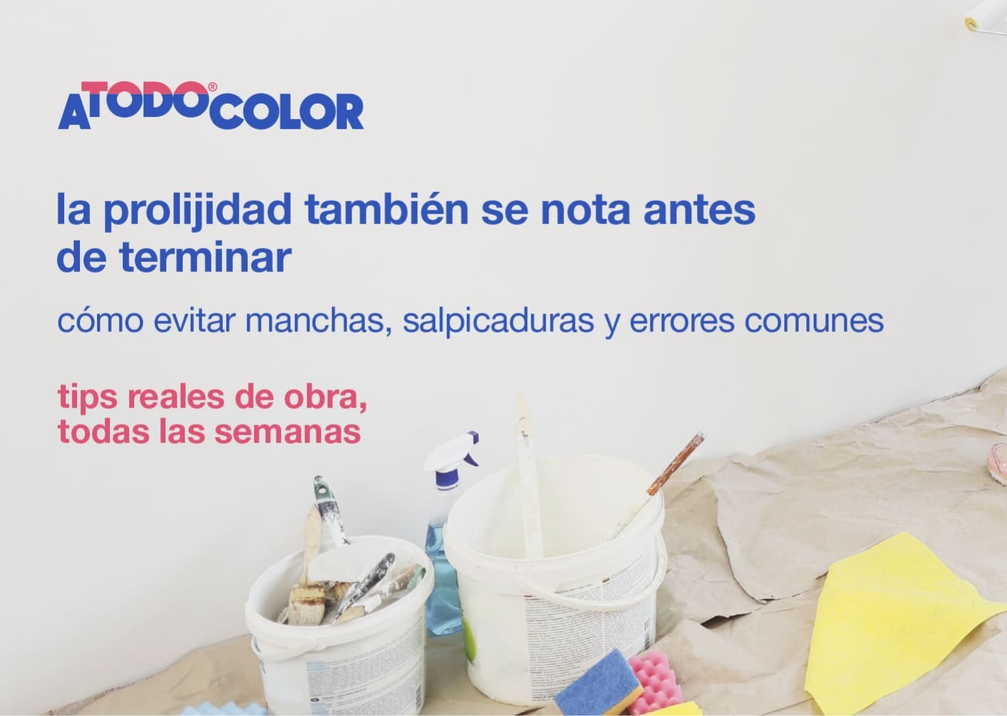 CÓMO EVITAR SALPICADURAS Y MANCHAS DURANTE EL TRABAJO